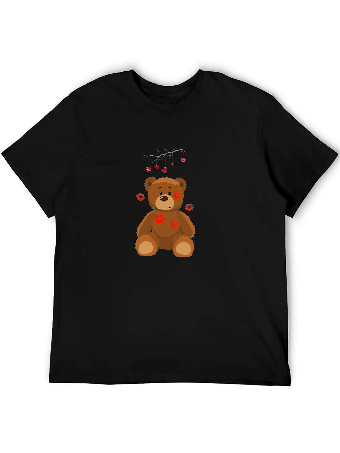 Kissed Teddy Bear Graphic Tee
