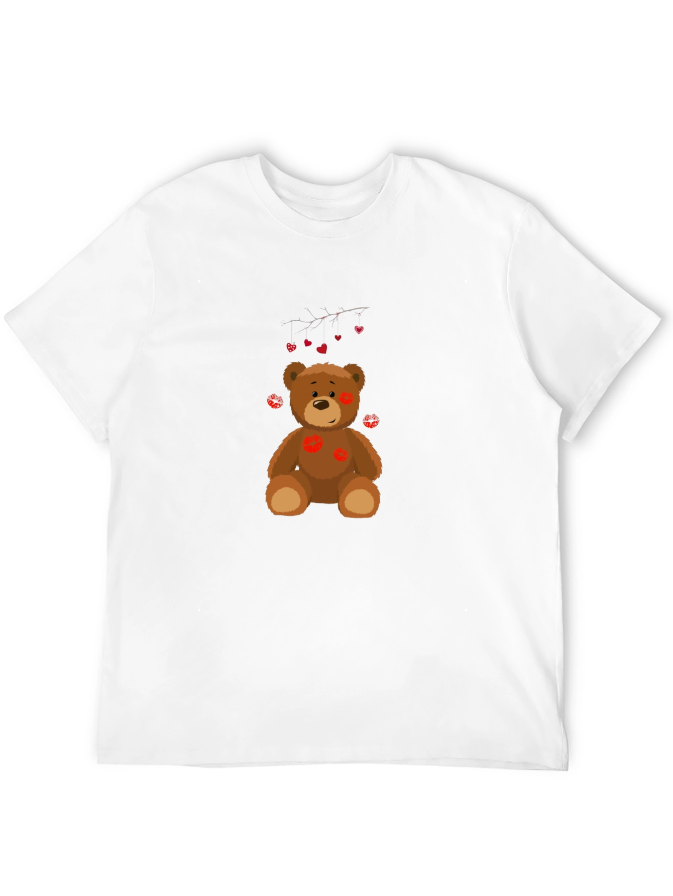 Kissed Teddy Bear Graphic Tee