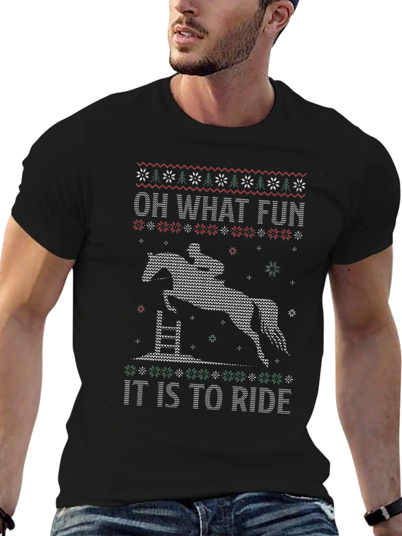 Equestrian Christmas T-Shirt