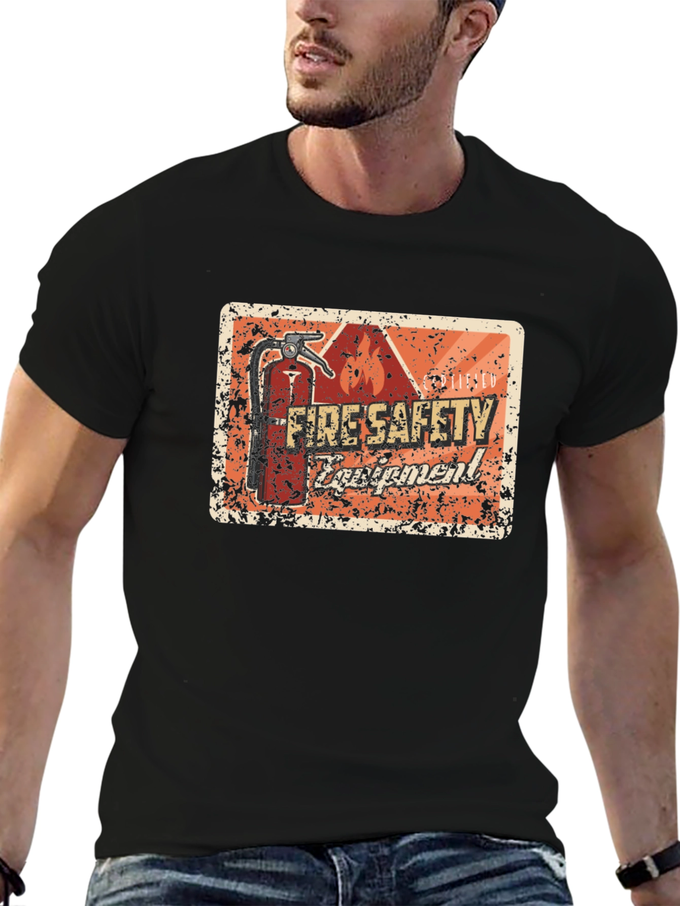Fire Safety Equipment Graphic Tee