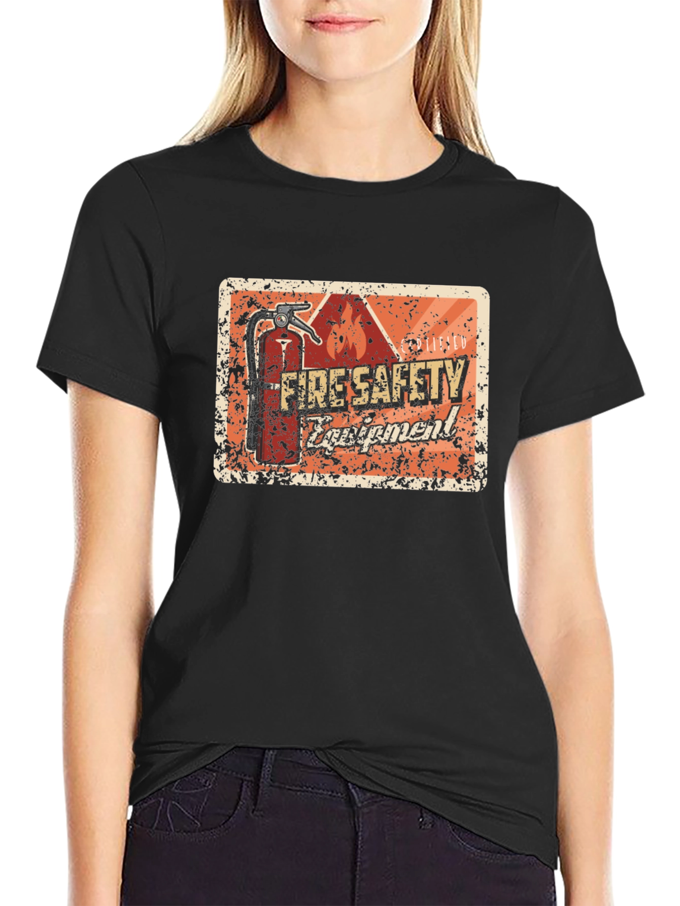 Fire Safety Equipment Graphic Tee