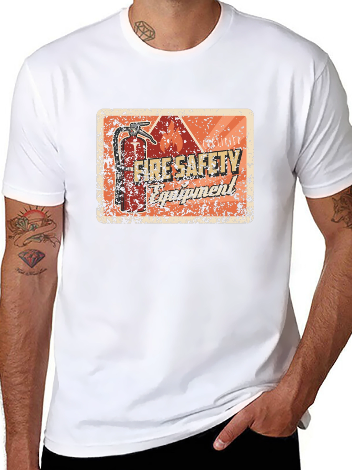 Fire Safety Equipment Graphic Tee