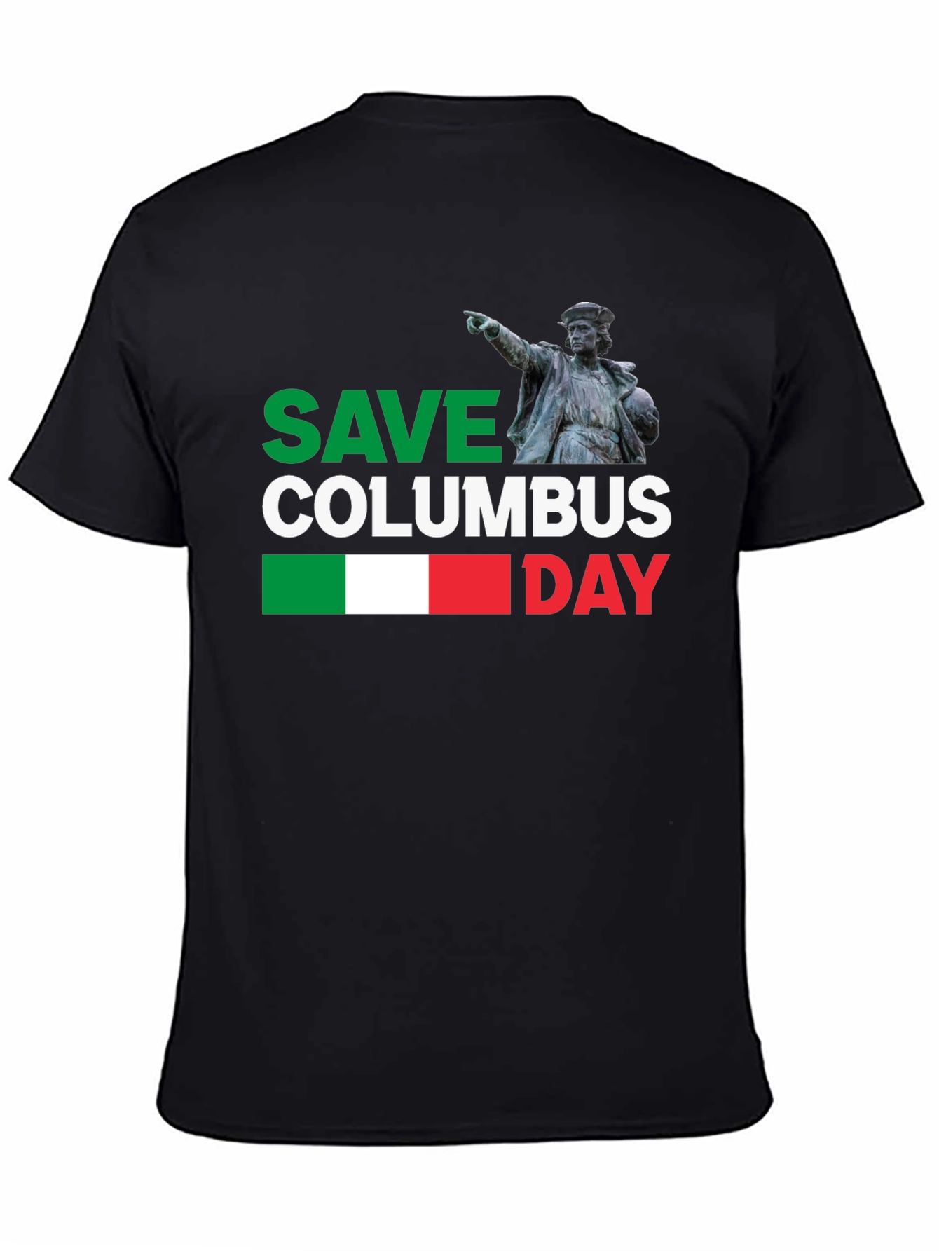 Save Columbus Day T-Shirt - Italian Pride