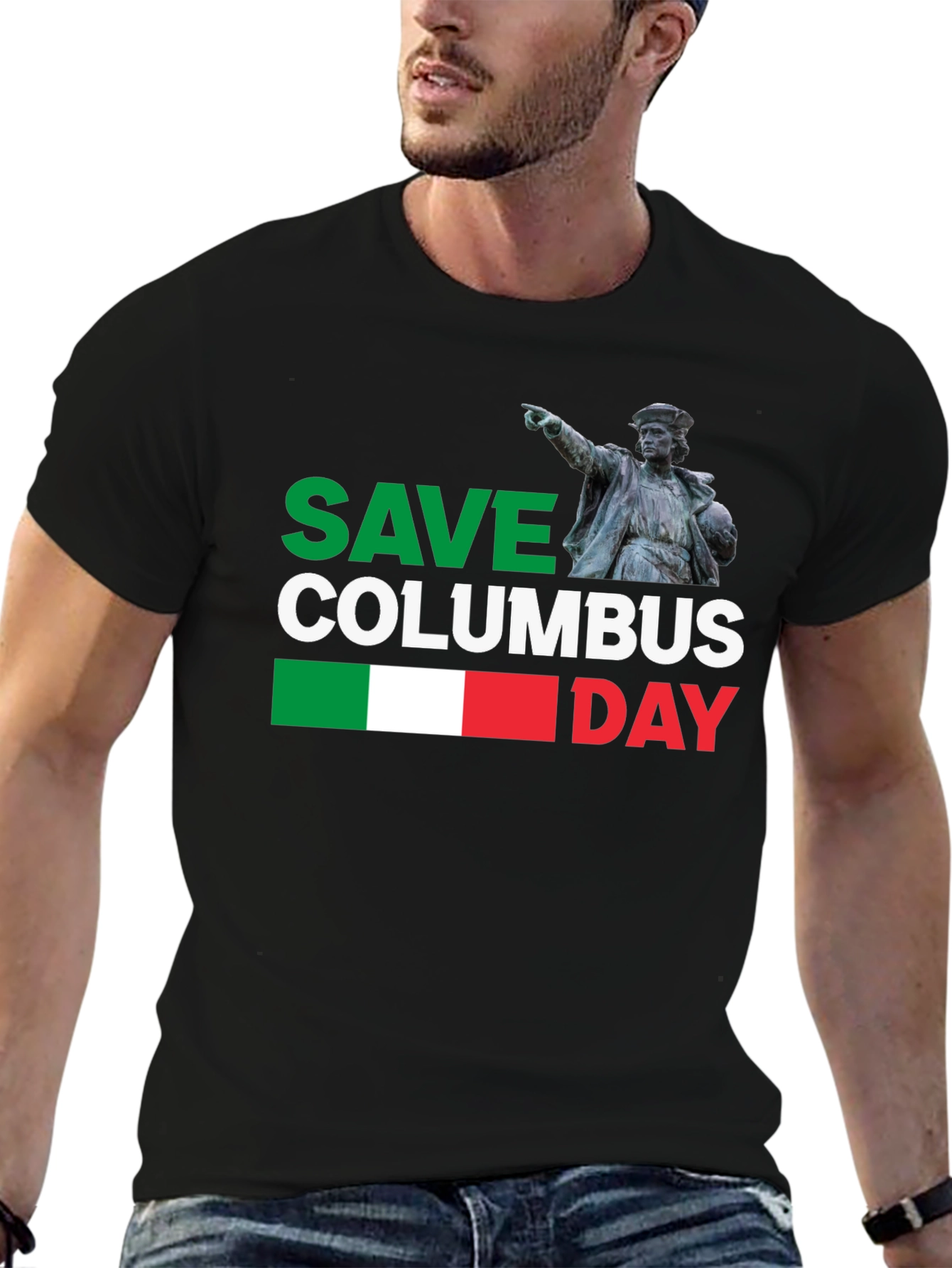 Save Columbus Day T-Shirt - Italian Pride