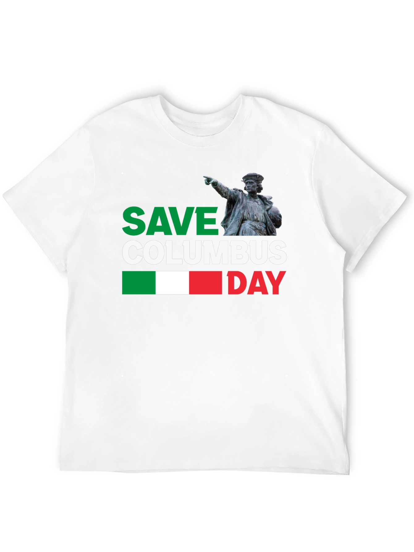 Save Columbus Day T-Shirt - Italian Pride