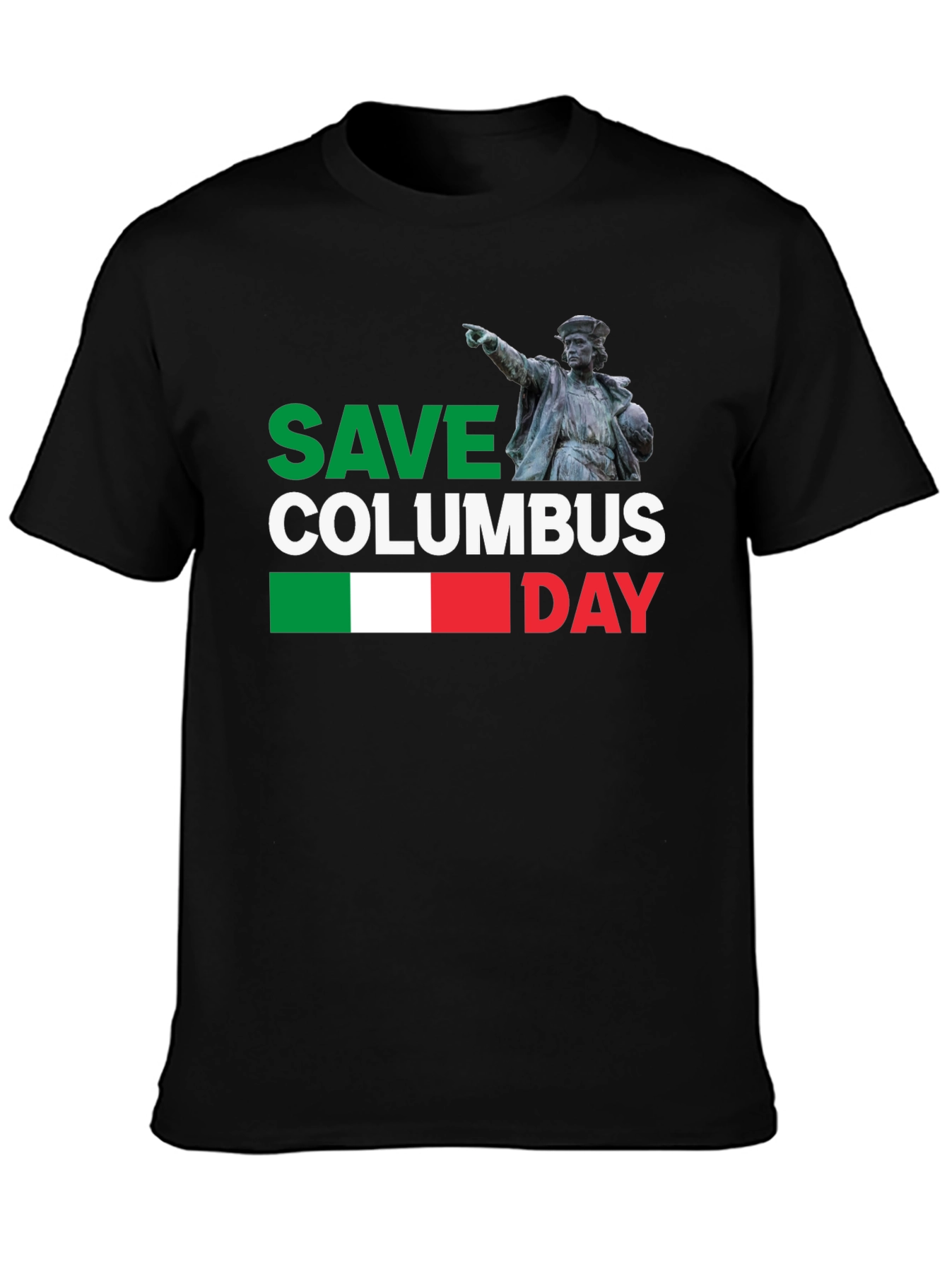 Save Columbus Day T-Shirt - Italian Pride