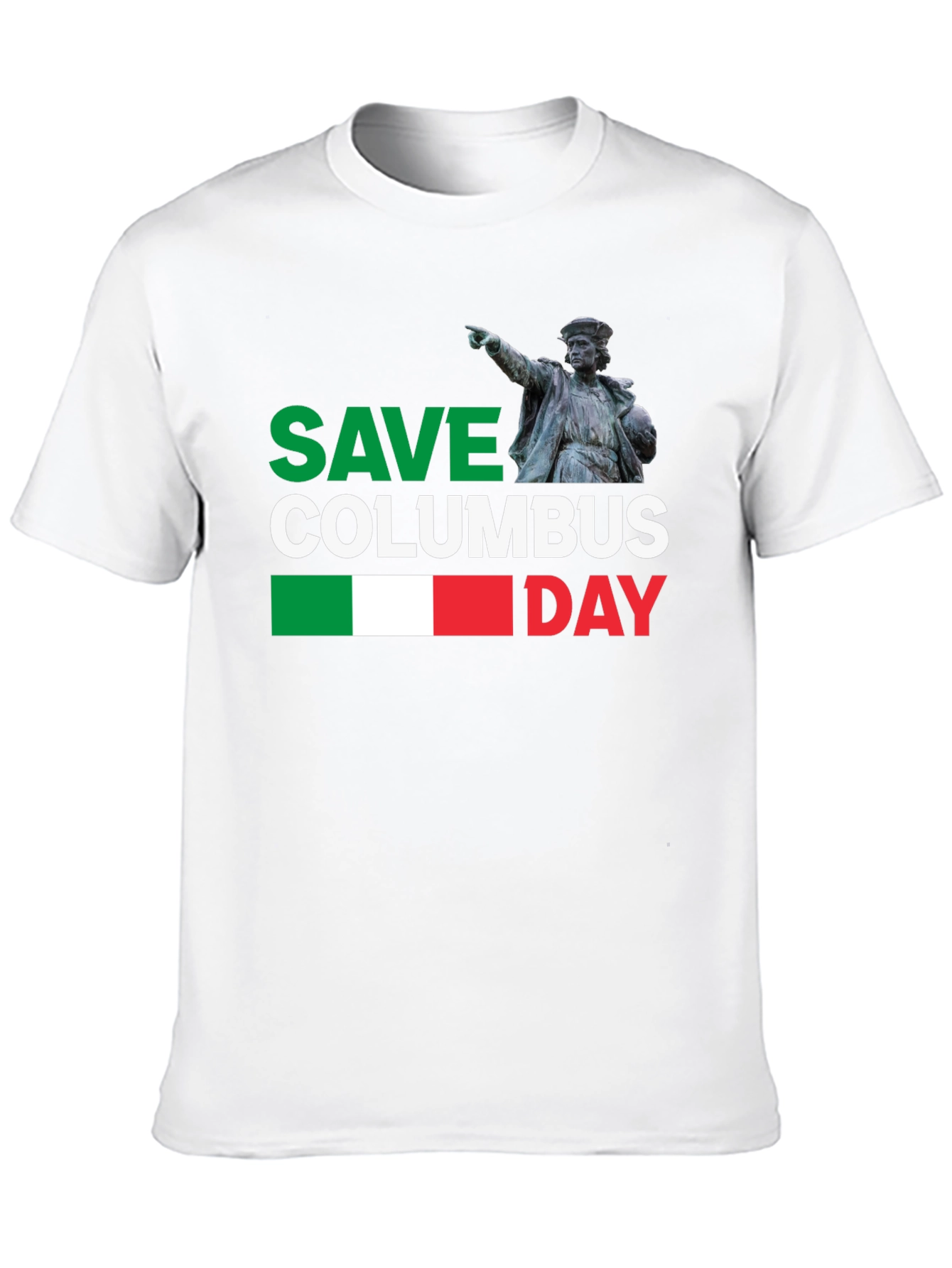 Save Columbus Day T-Shirt - Italian Pride
