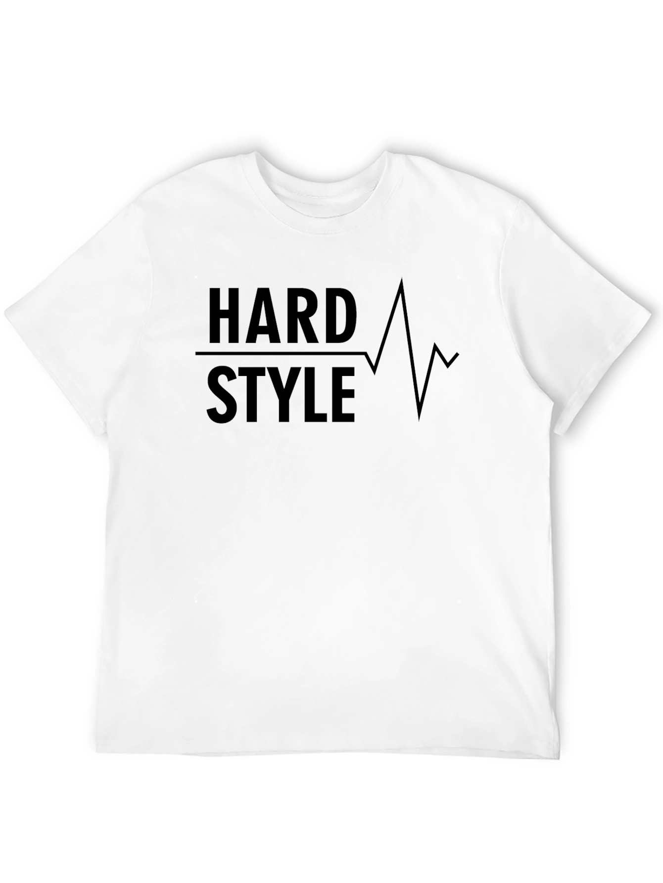 Hard Style Graphic Tee - Black