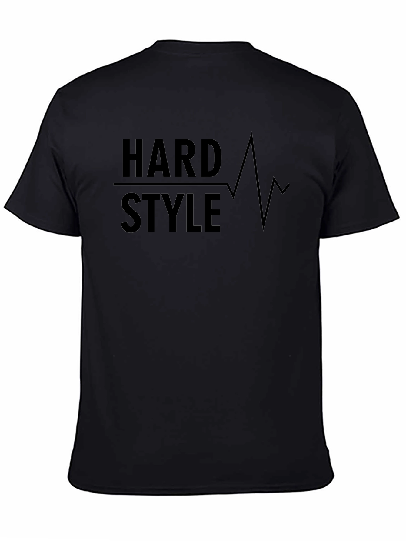 Hard Style Graphic Tee - Black