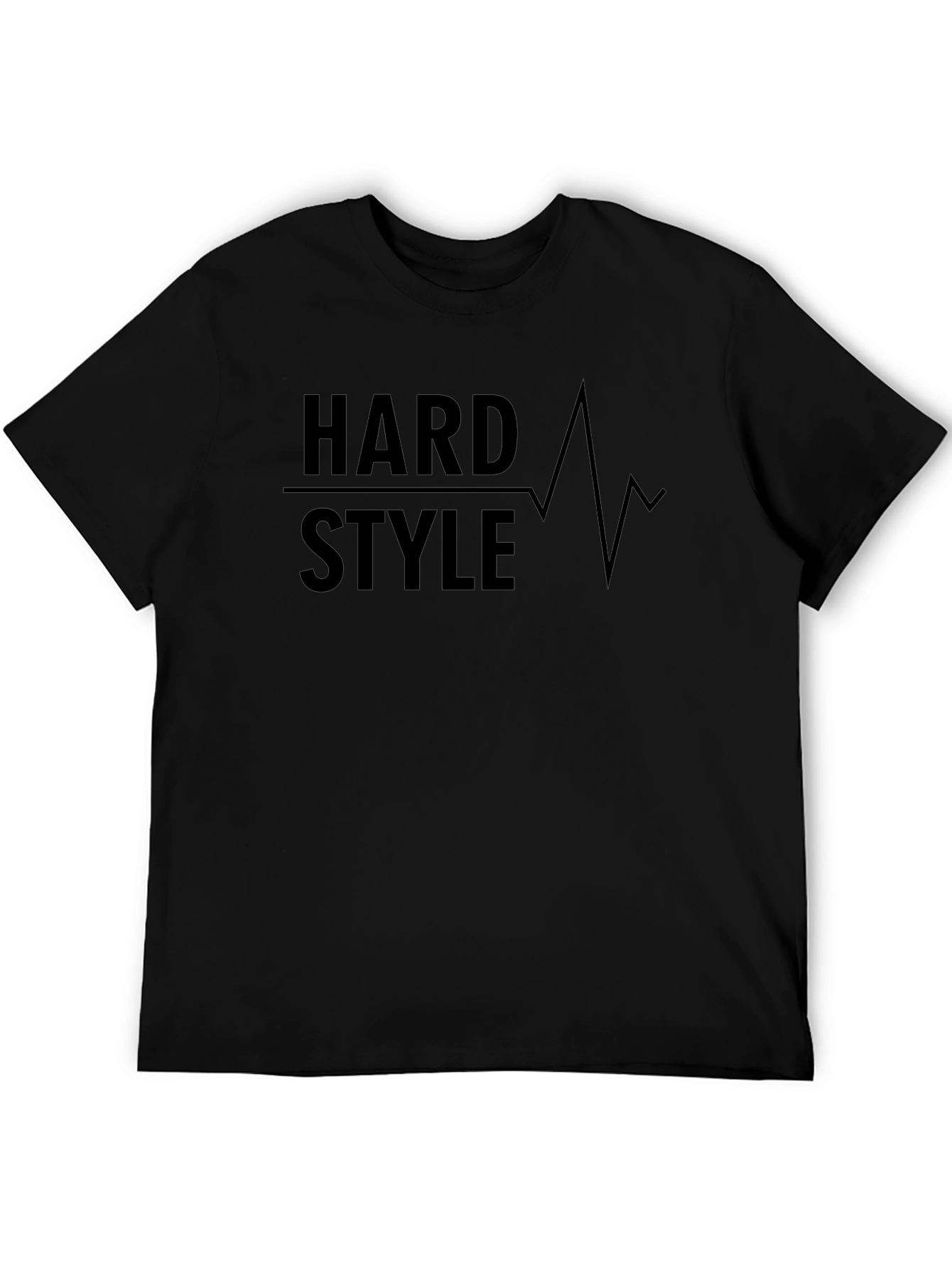 Hard Style Graphic Tee - Black