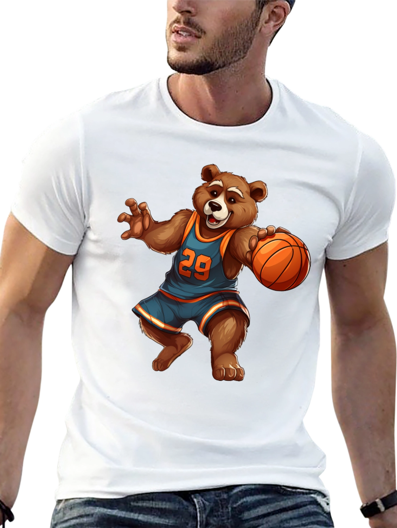 Basketball Bear T-Shirt