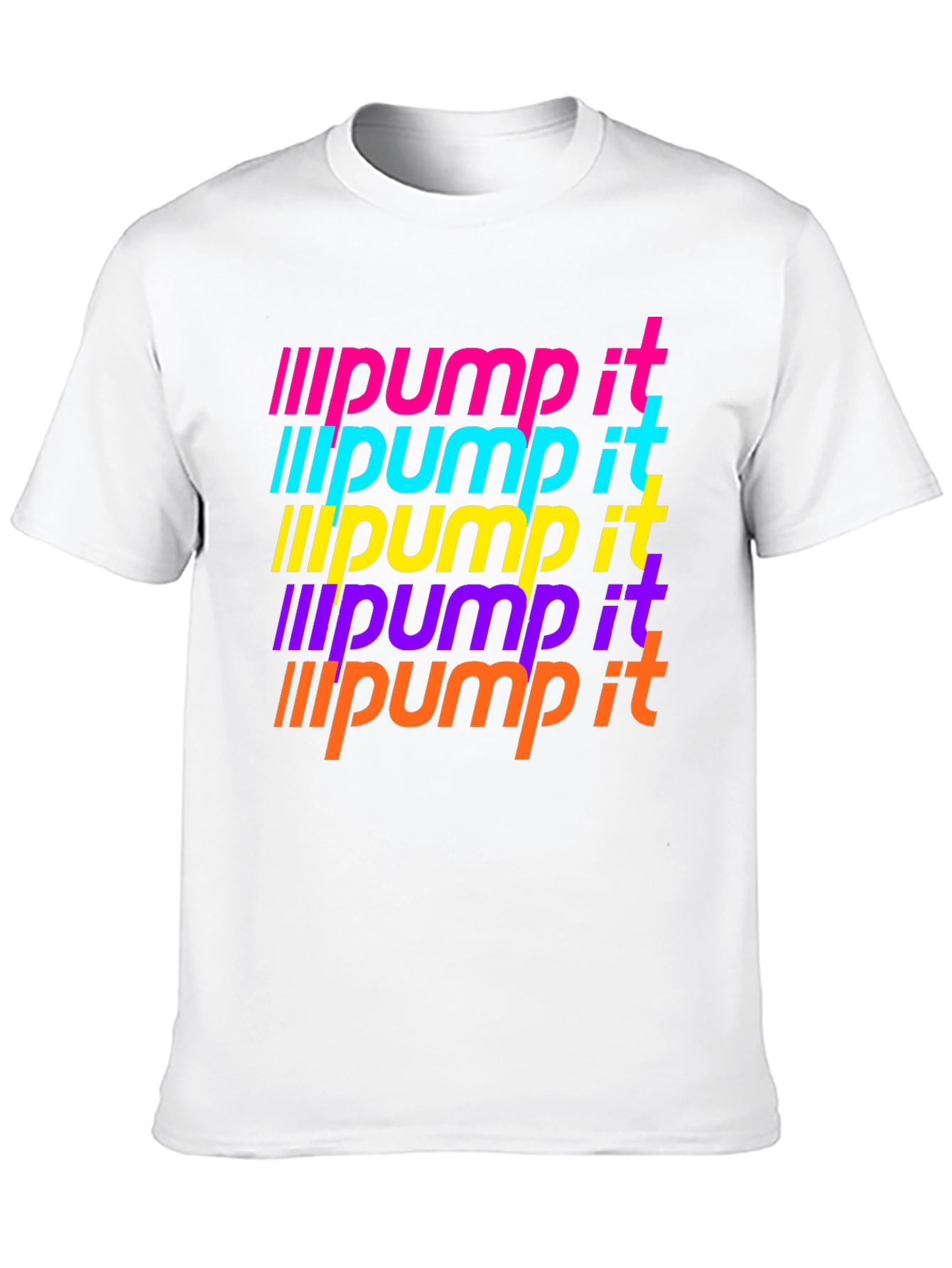 Pump It Retro Graphic T-Shirt - Bold Statement Tee
