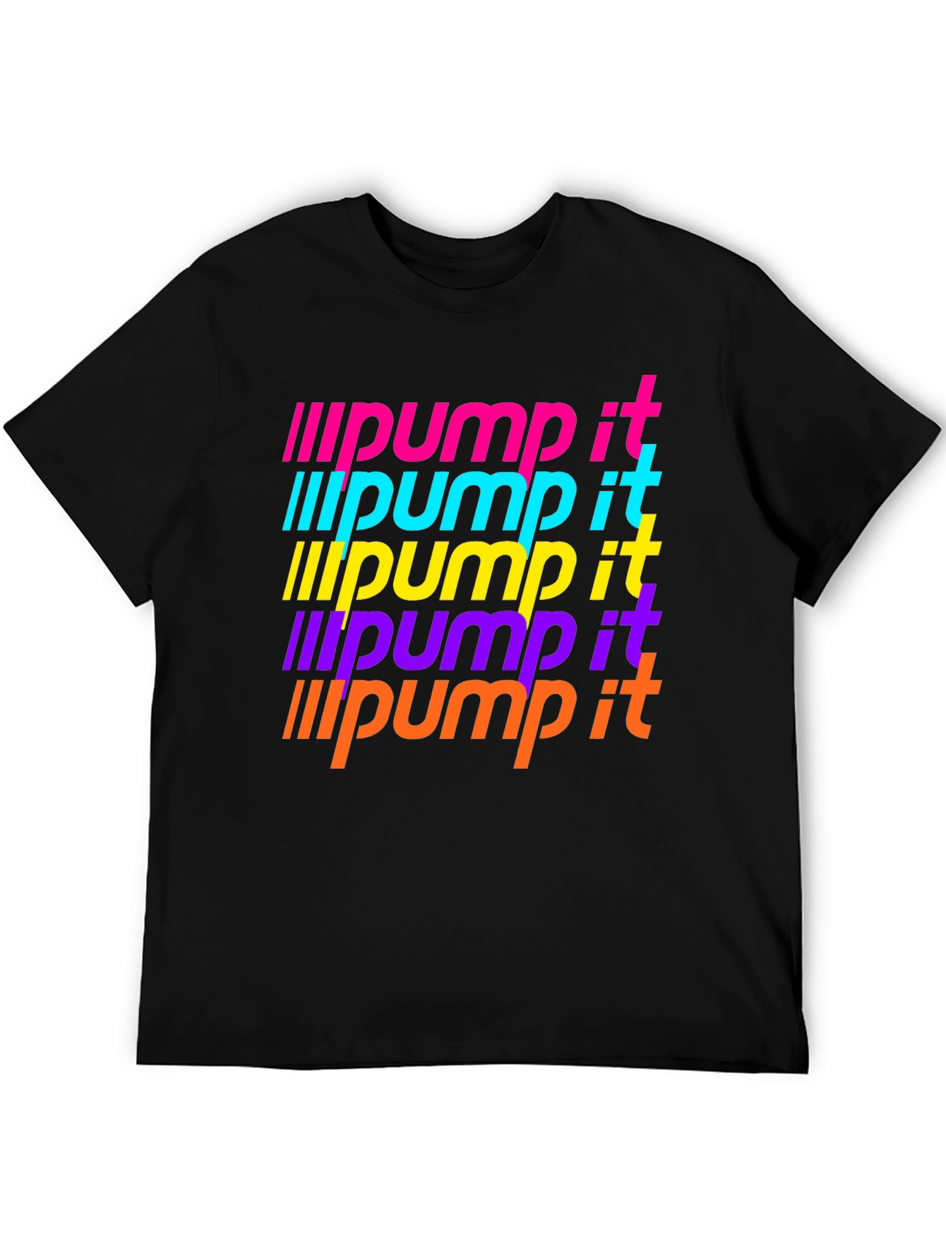 Pump It Retro Graphic T-Shirt - Bold Statement Tee