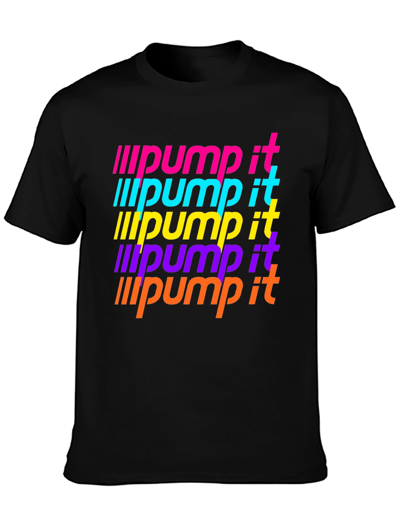 Pump It Retro Graphic T-Shirt - Bold Statement Tee
