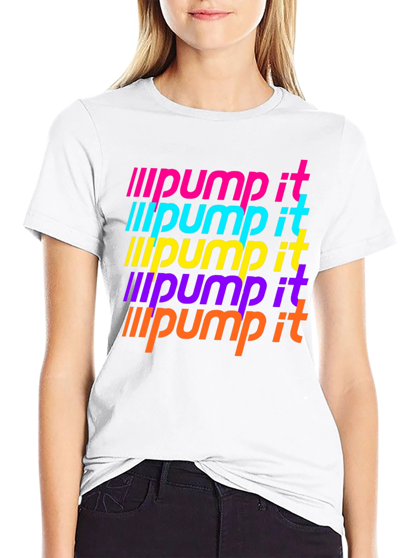 Pump It Retro Graphic T-Shirt - Bold Statement Tee