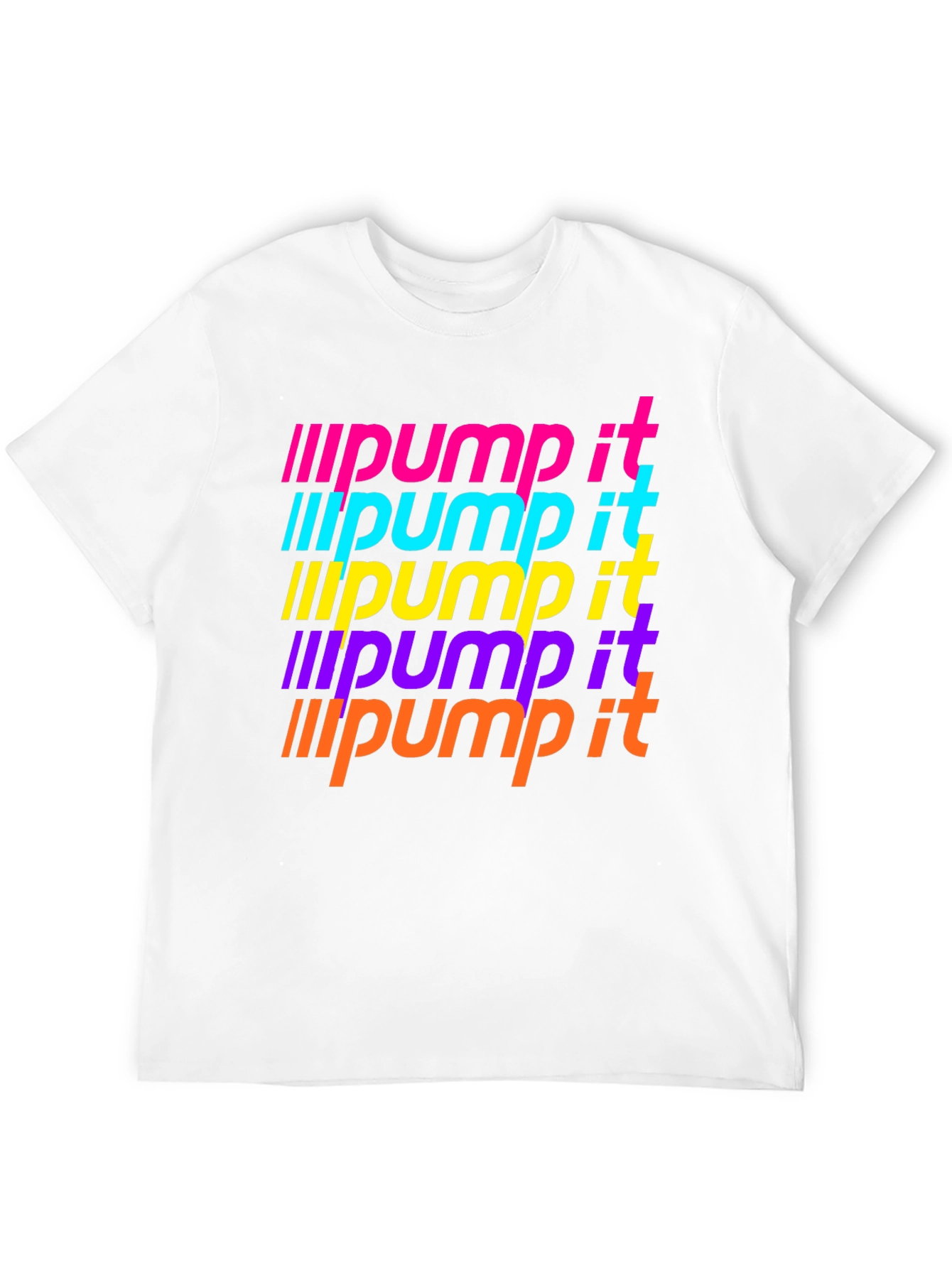 Pump It Retro Graphic T-Shirt - Bold Statement Tee