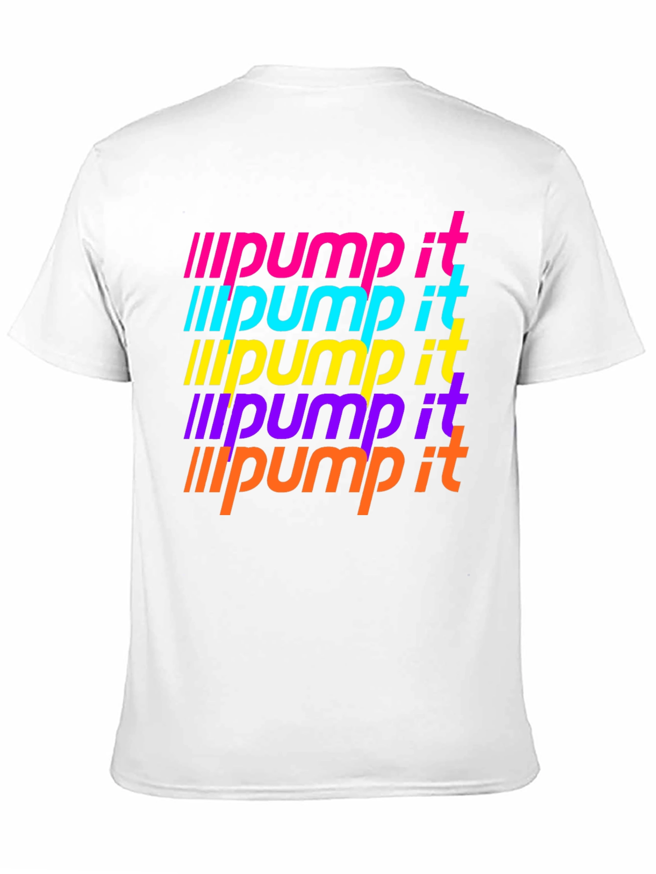 Pump It Retro Graphic T-Shirt - Bold Statement Tee