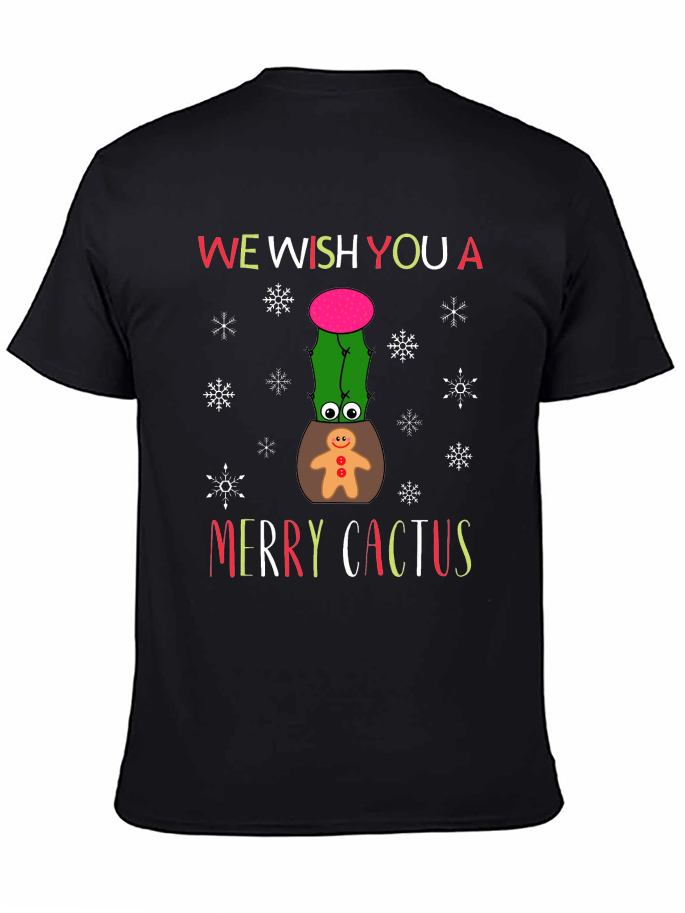Merry Cactus Christmas T-Shirt