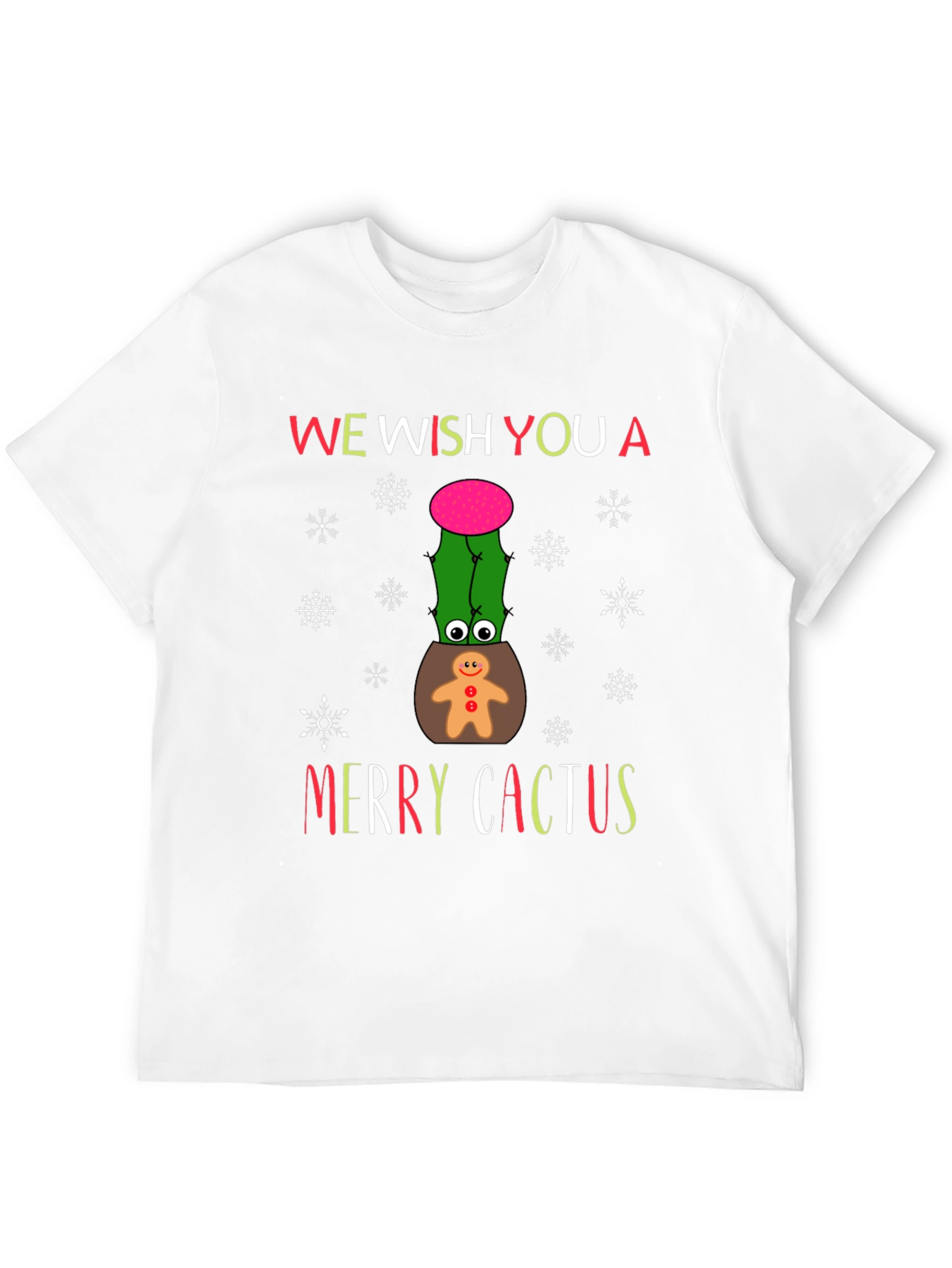 Merry Cactus Christmas T-Shirt