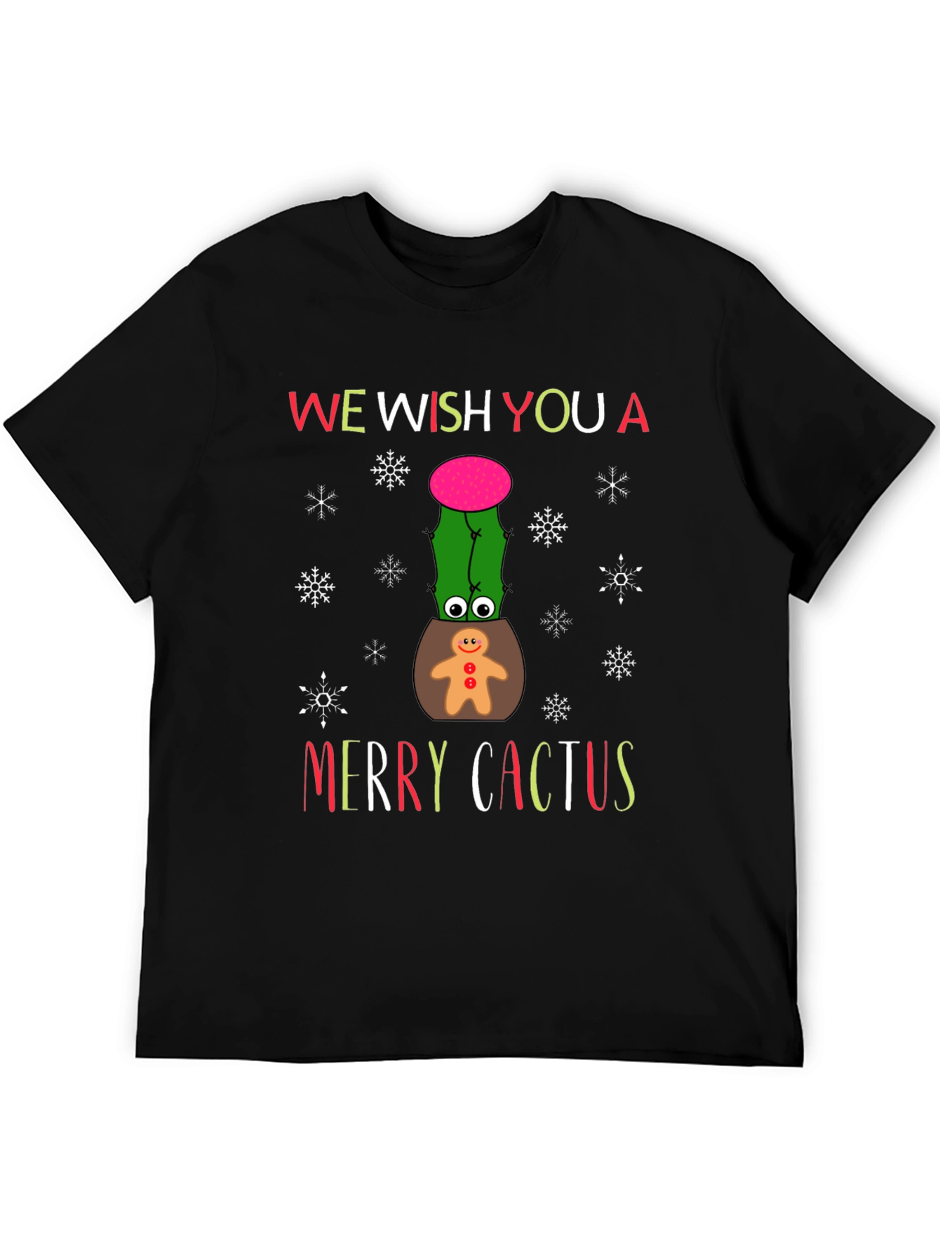 Merry Cactus Christmas T-Shirt