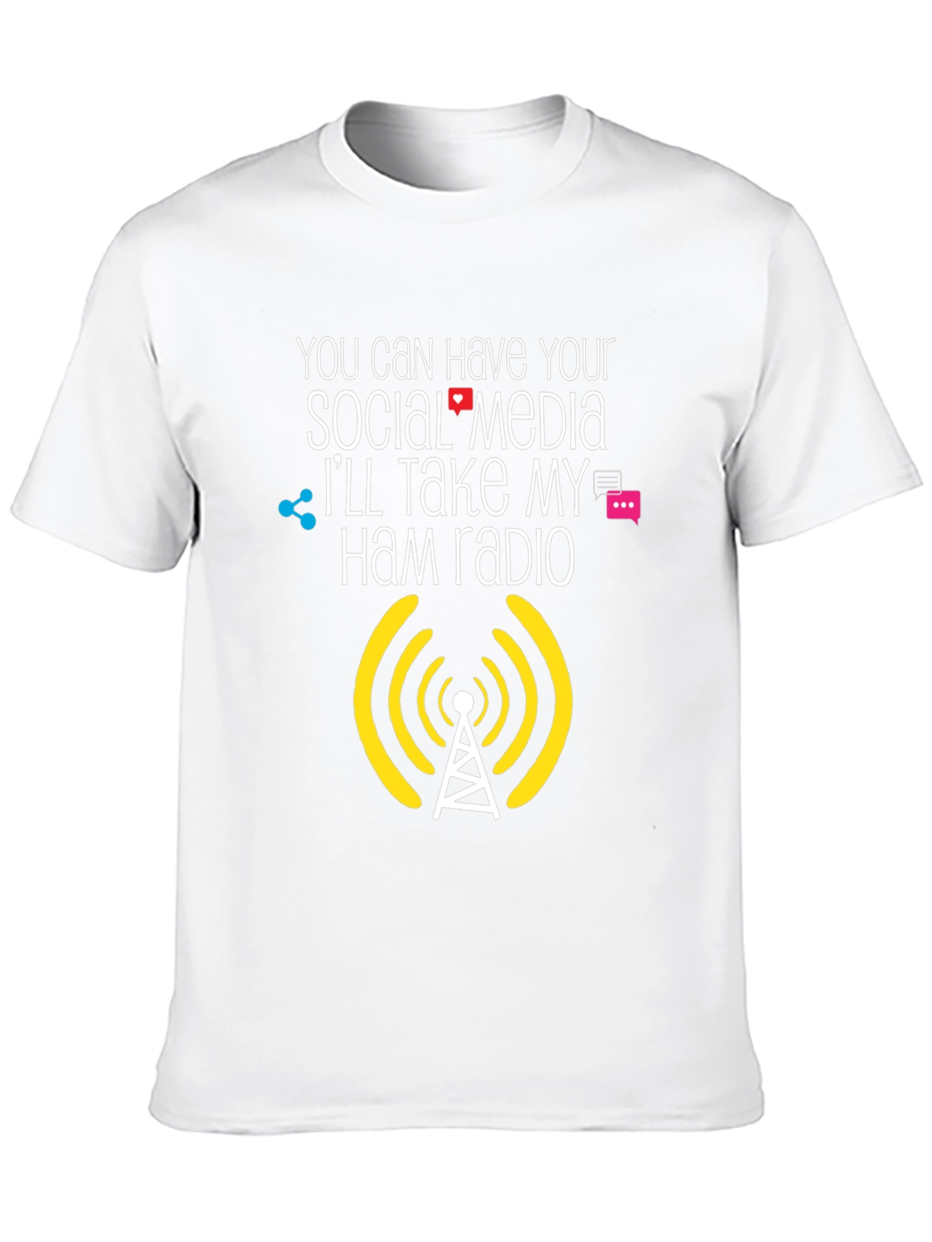Ham Radio T-Shirt - Social Media Alternative