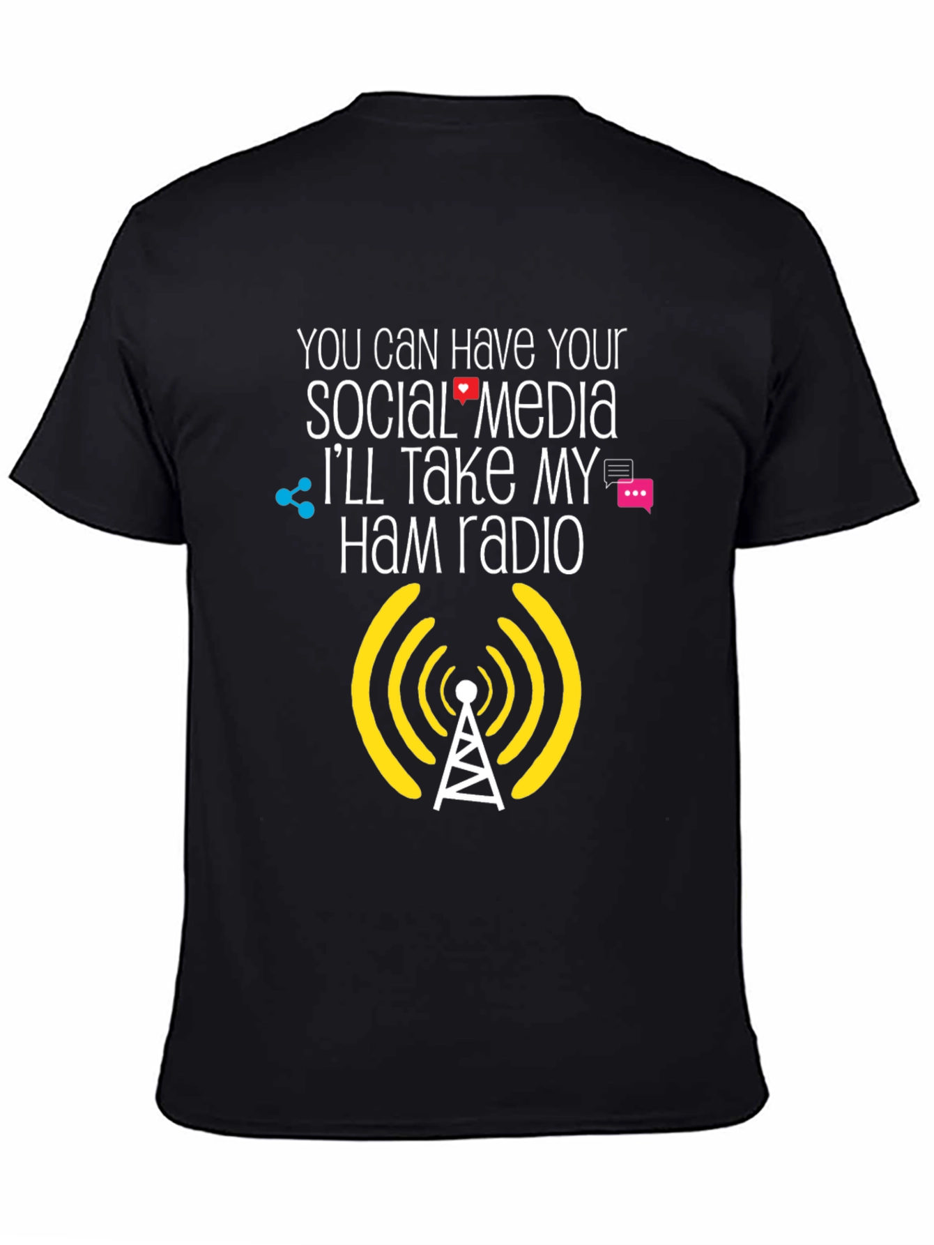 Ham Radio T-Shirt - Social Media Alternative