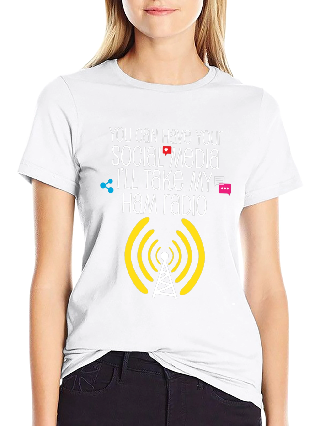 Ham Radio T-Shirt - Social Media Alternative