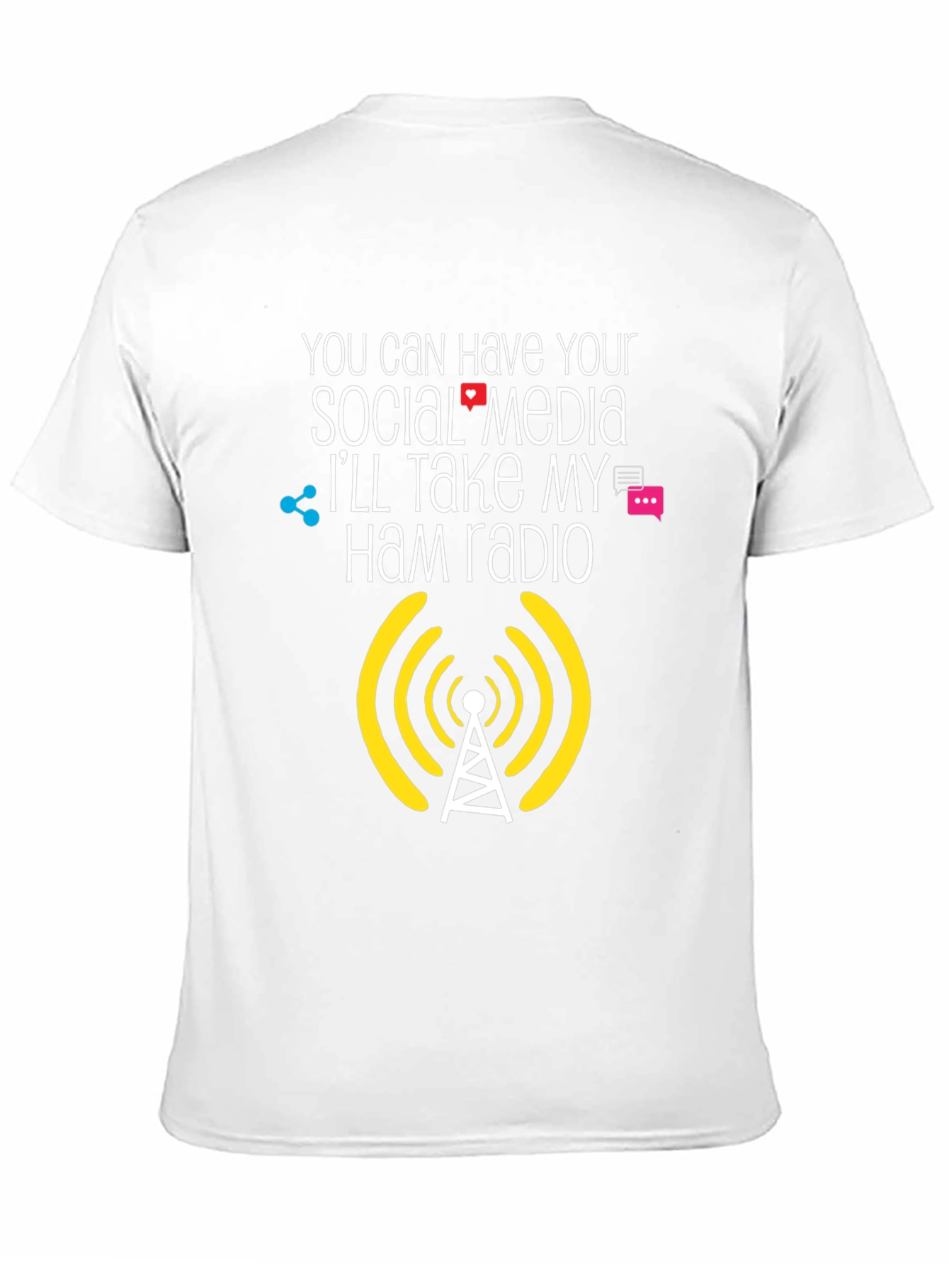 Ham Radio T-Shirt - Social Media Alternative