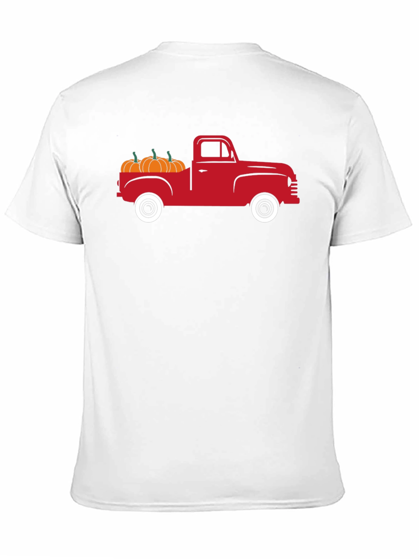 Retro Red Truck Pumpkin Patch T-Shirt
