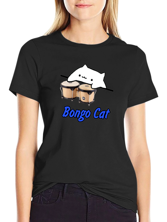 Bongo Cat T-Shirt - Hilarious Music Meme Tee