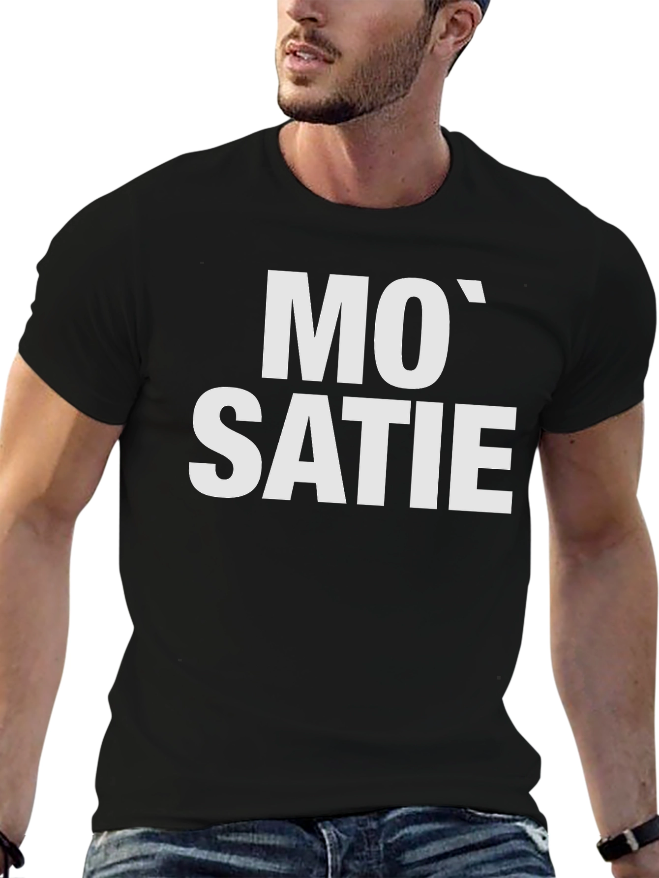 Mo Satie Black T-Shirt - Mens Classic Tee