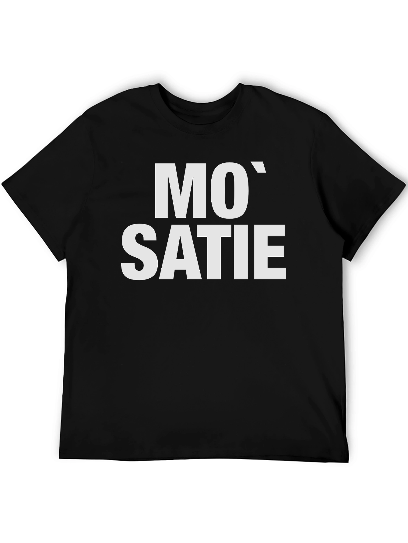 Mo Satie Black T-Shirt - Mens Classic Tee