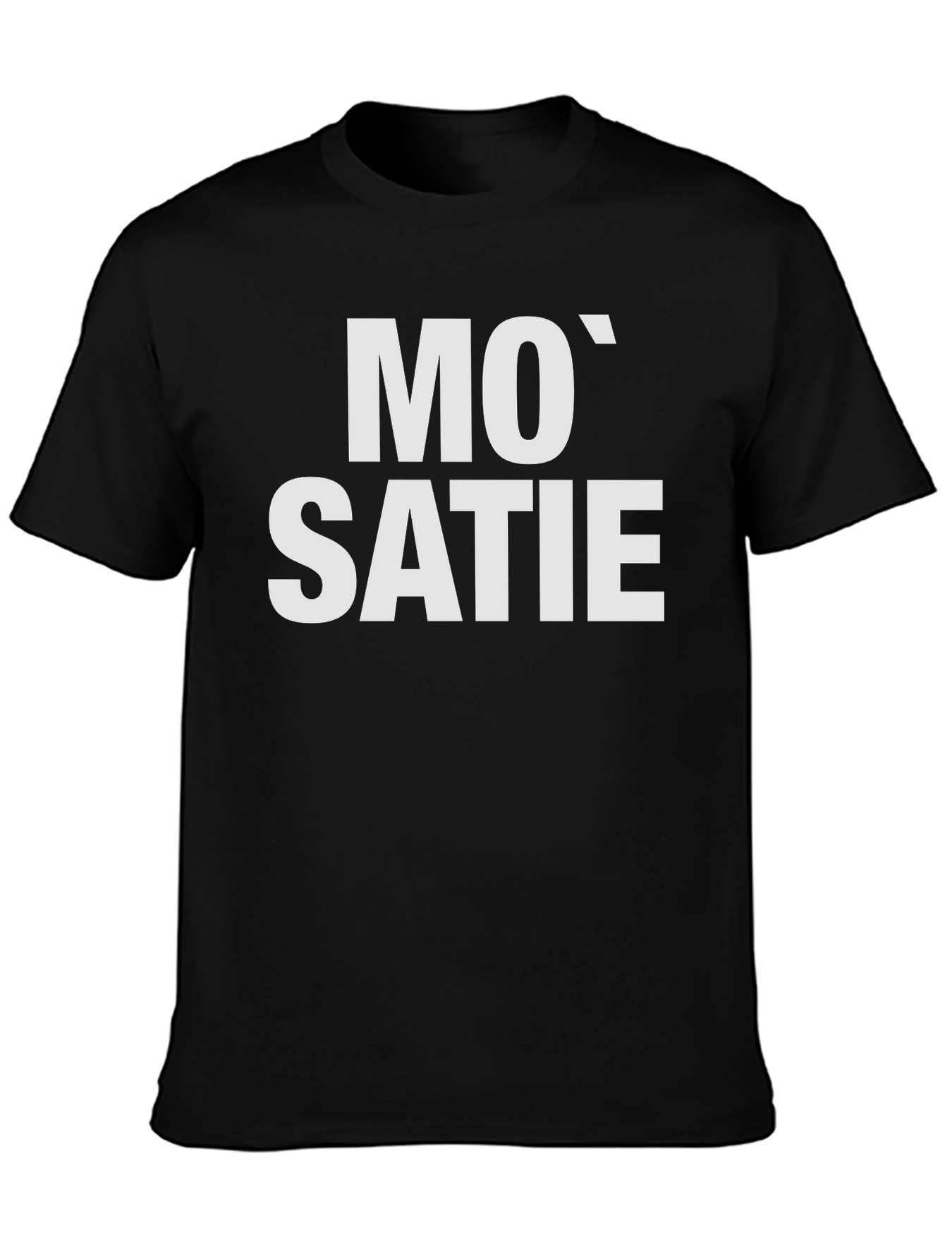 Mo Satie Black T-Shirt - Mens Classic Tee