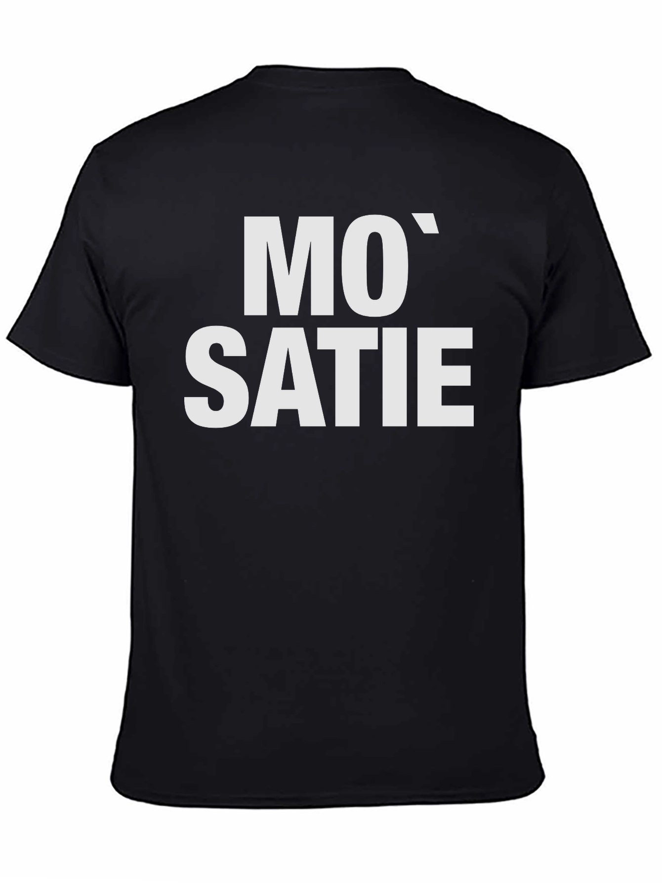 Mo Satie Black T-Shirt - Mens Classic Tee