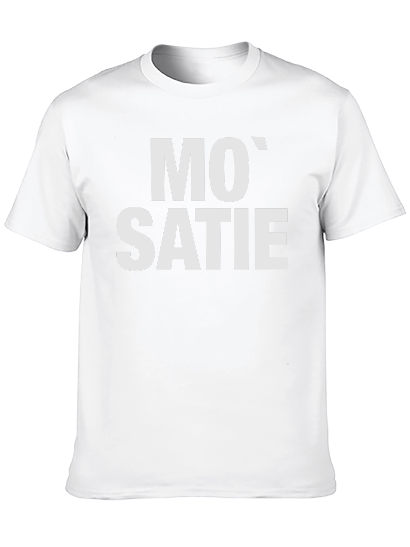Mo Satie Black T-Shirt - Mens Classic Tee