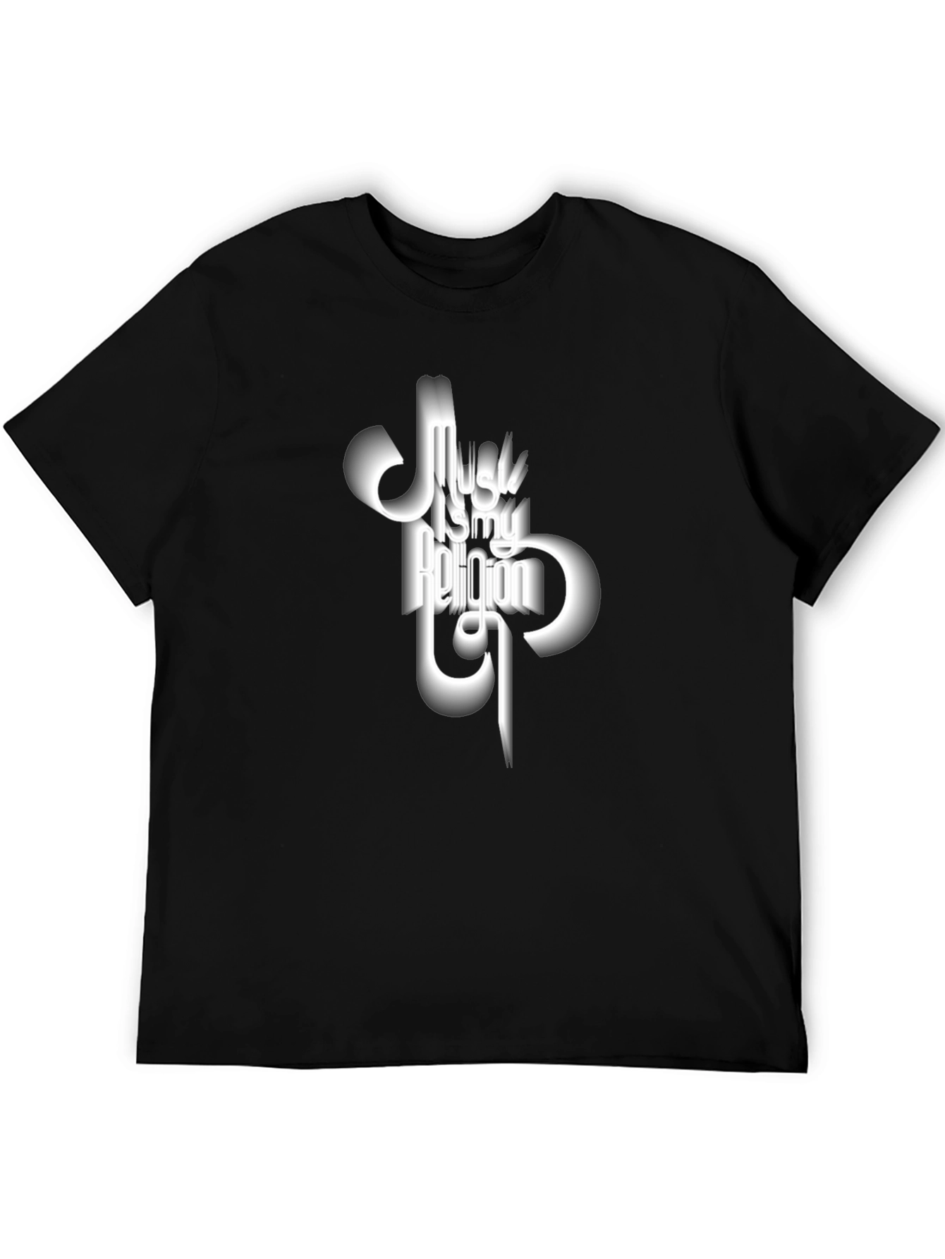 Music is My Religion T-Shirt - Stylish Graphic Tee