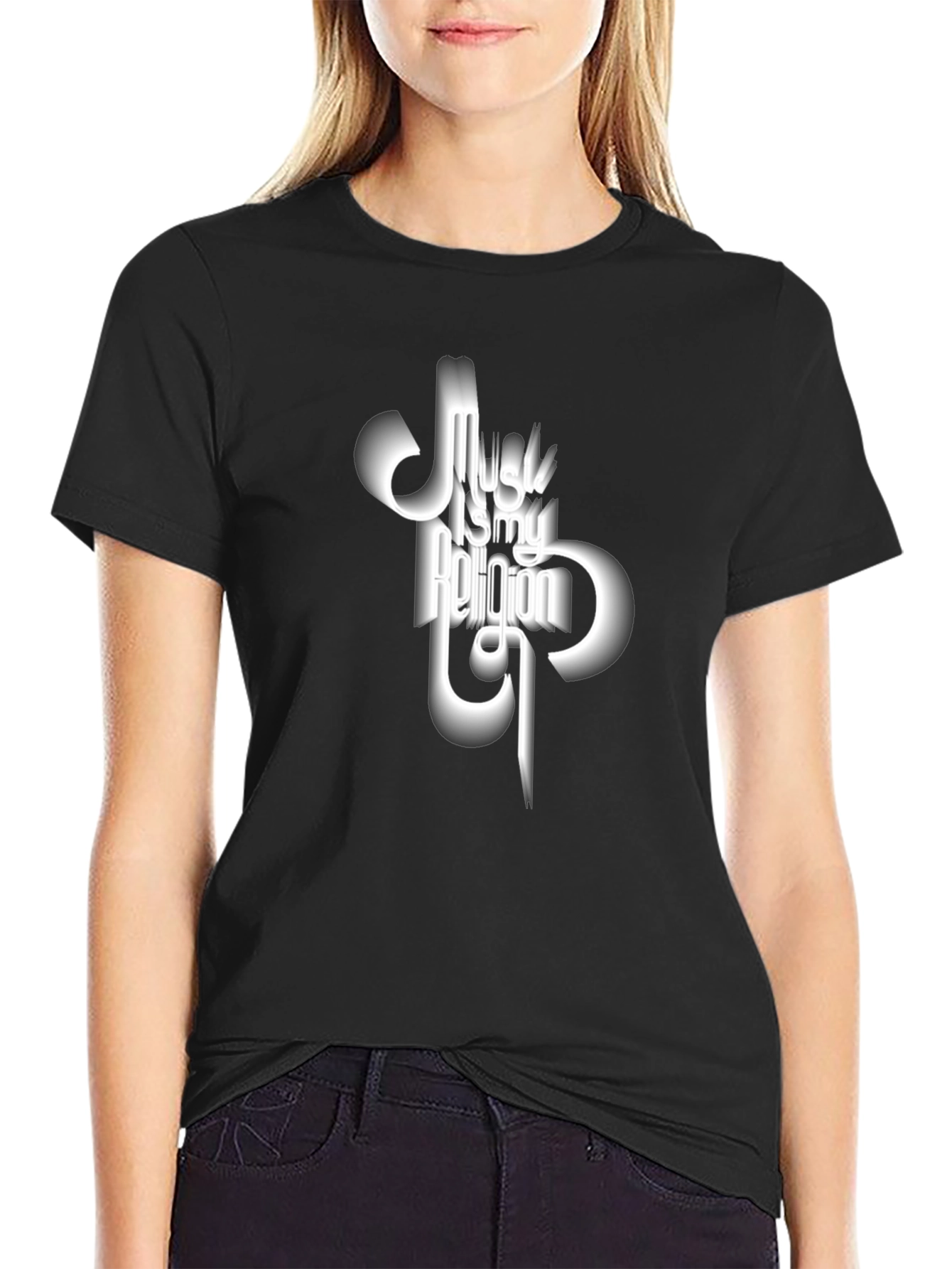 Music is My Religion T-Shirt - Stylish Graphic Tee