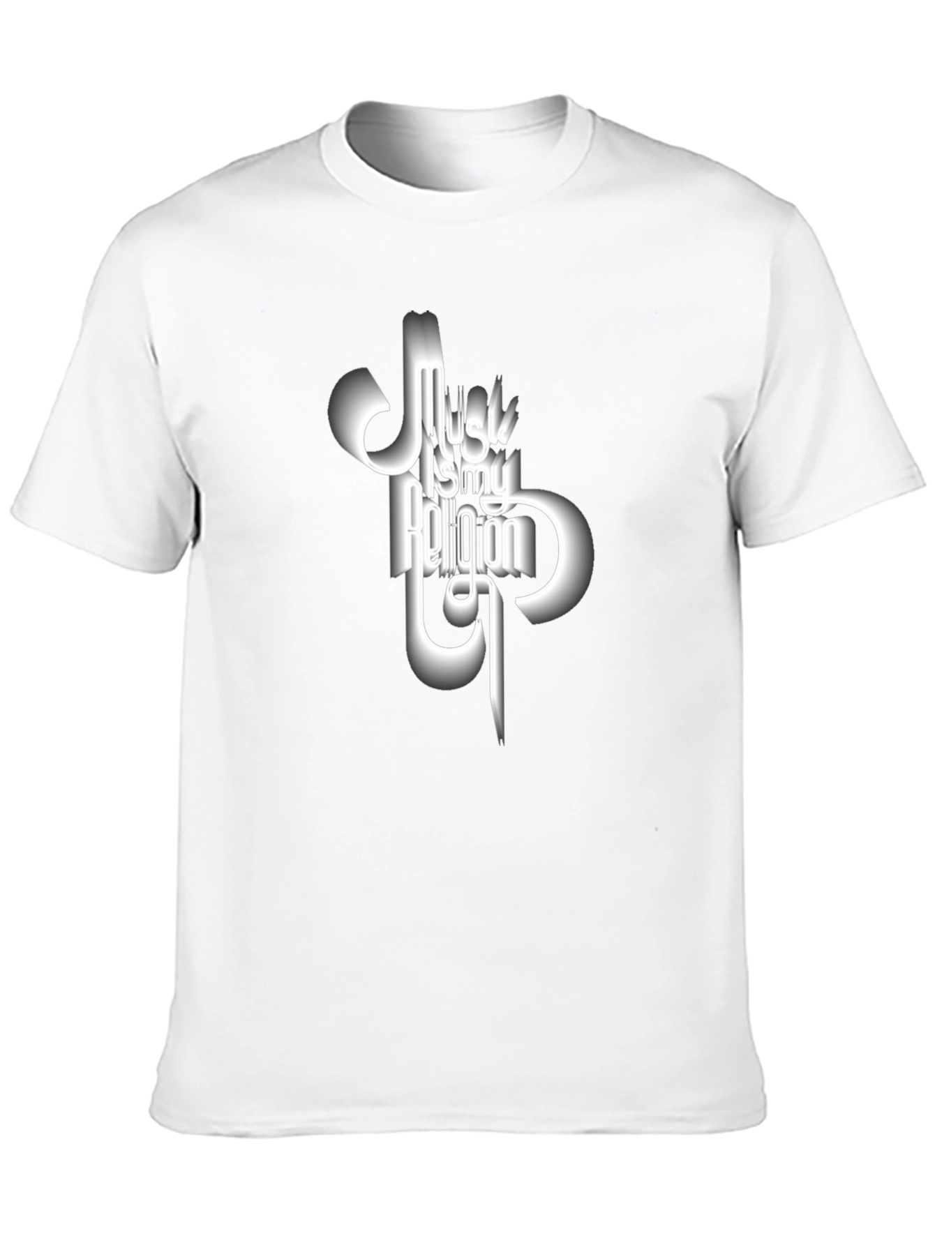 Music is My Religion T-Shirt - Stylish Graphic Tee