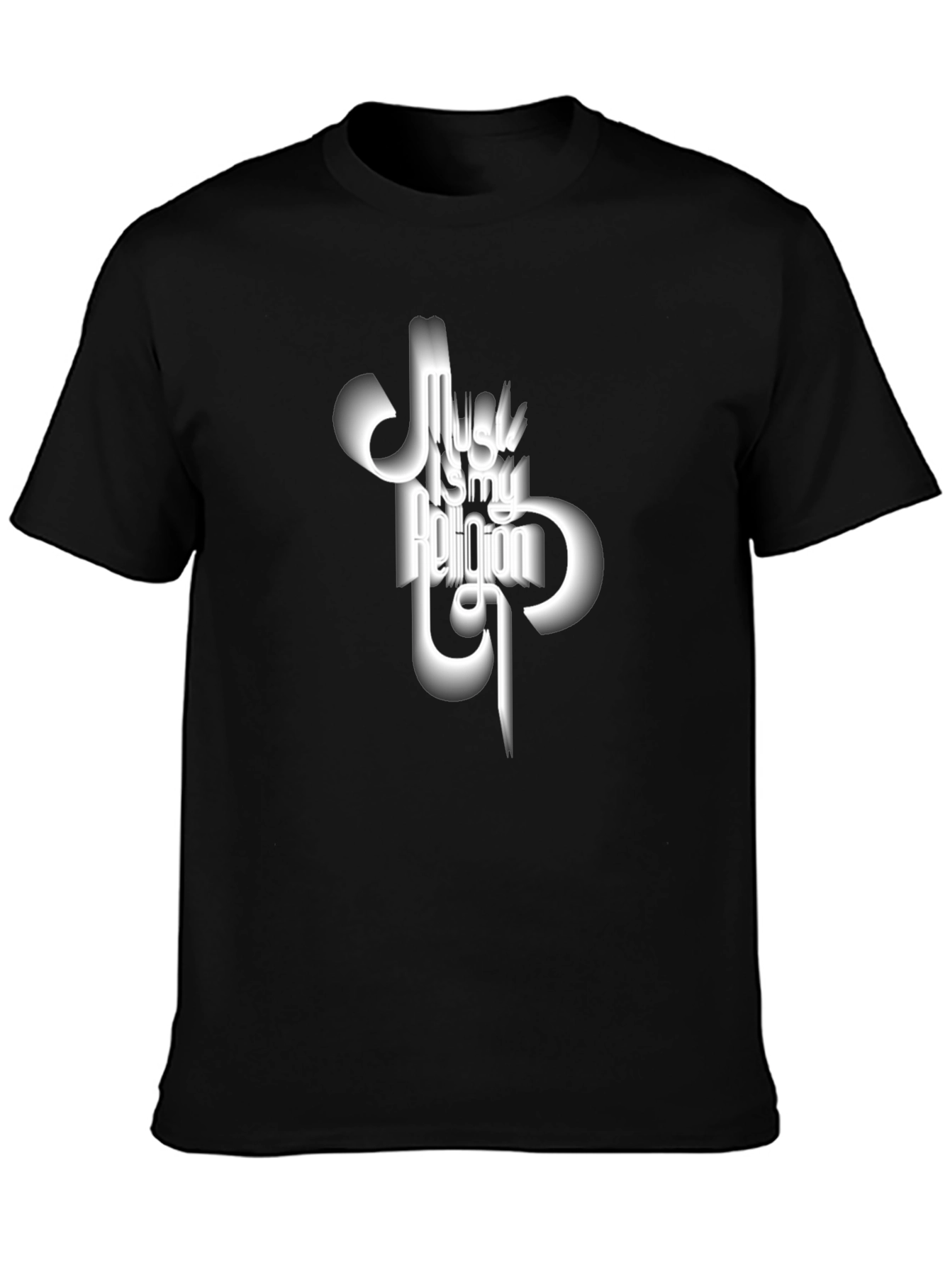 Music is My Religion T-Shirt - Stylish Graphic Tee