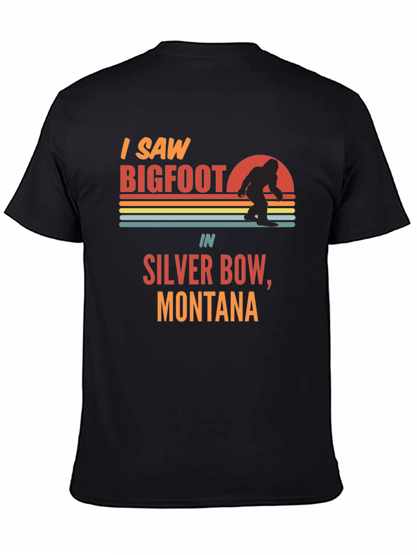 Bigfoot Silver Bow Montana Graphic Tee