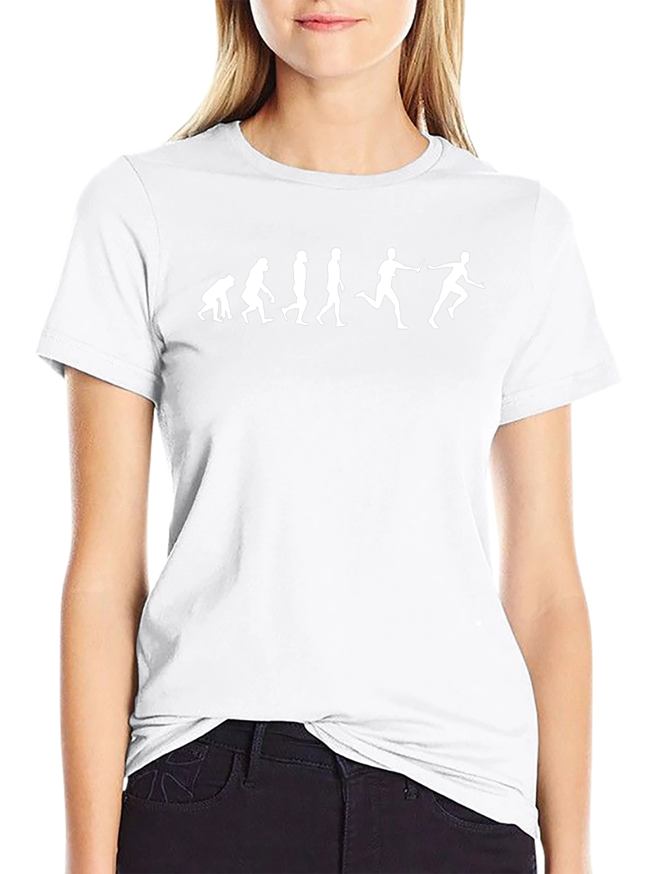 Evolution of Man Runner T-Shirt