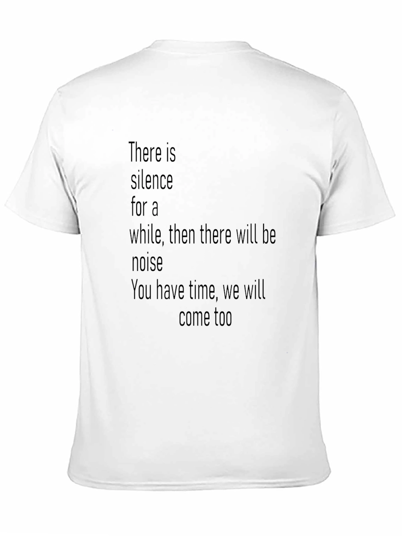 Silence & Noise Mens Graphic Tee