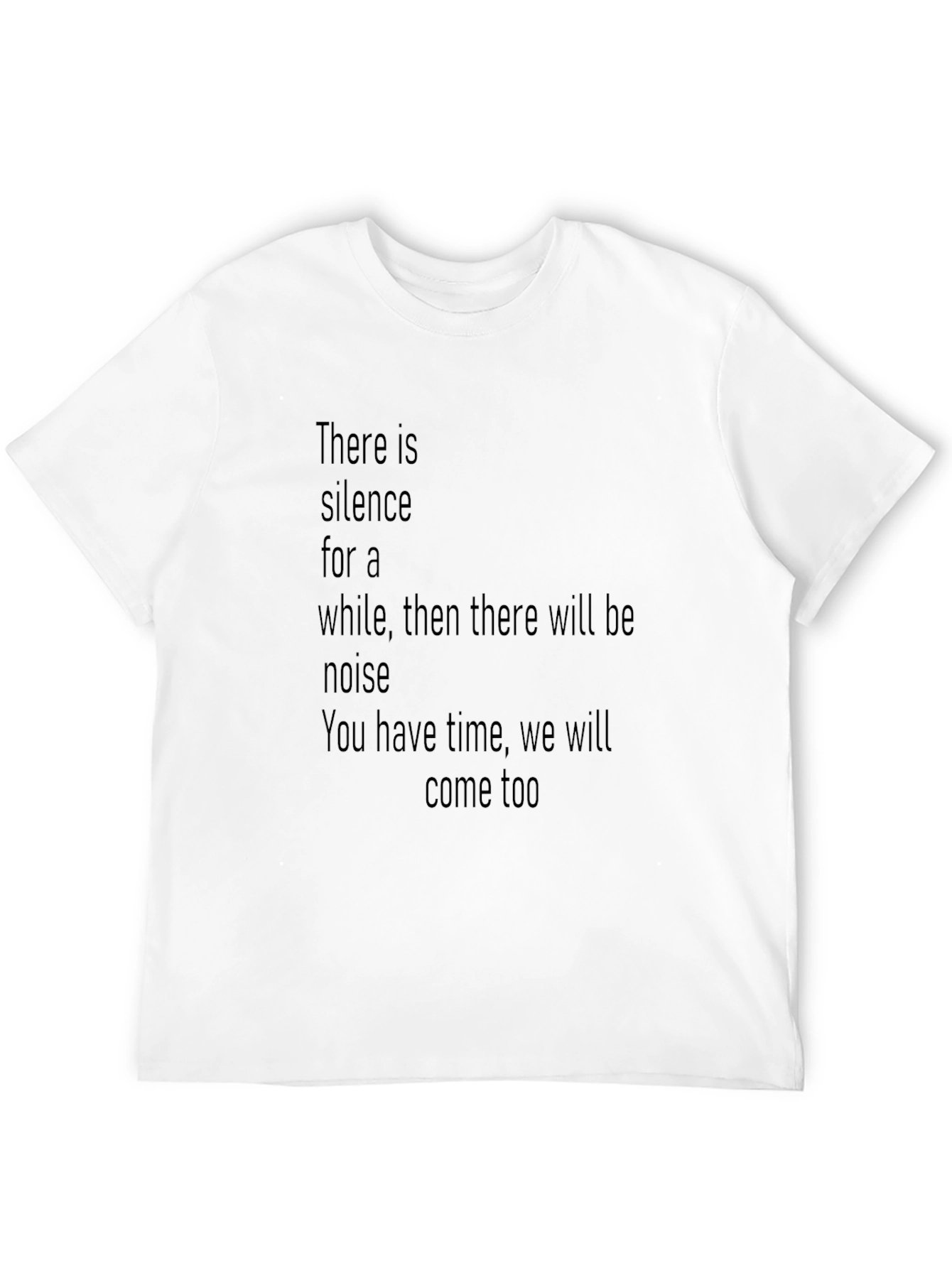 Silence & Noise Mens Graphic Tee