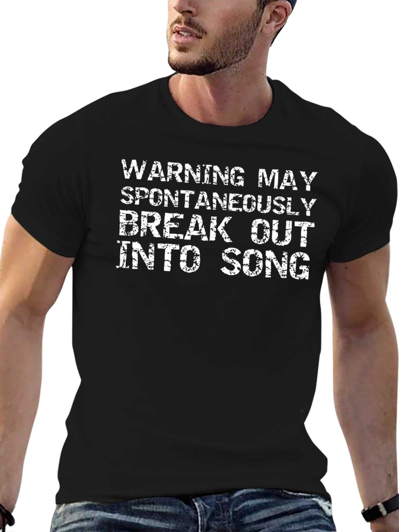 Warning May Spontaneously Break Into Song T-Shirt
