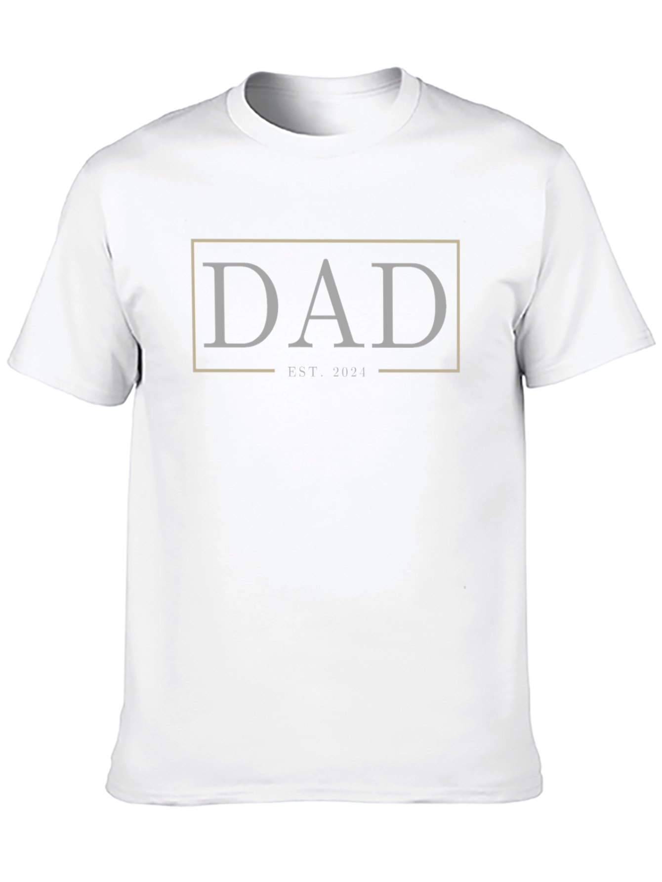 Dad Est. 2021 Graphic Tee - Fathers Day Gift