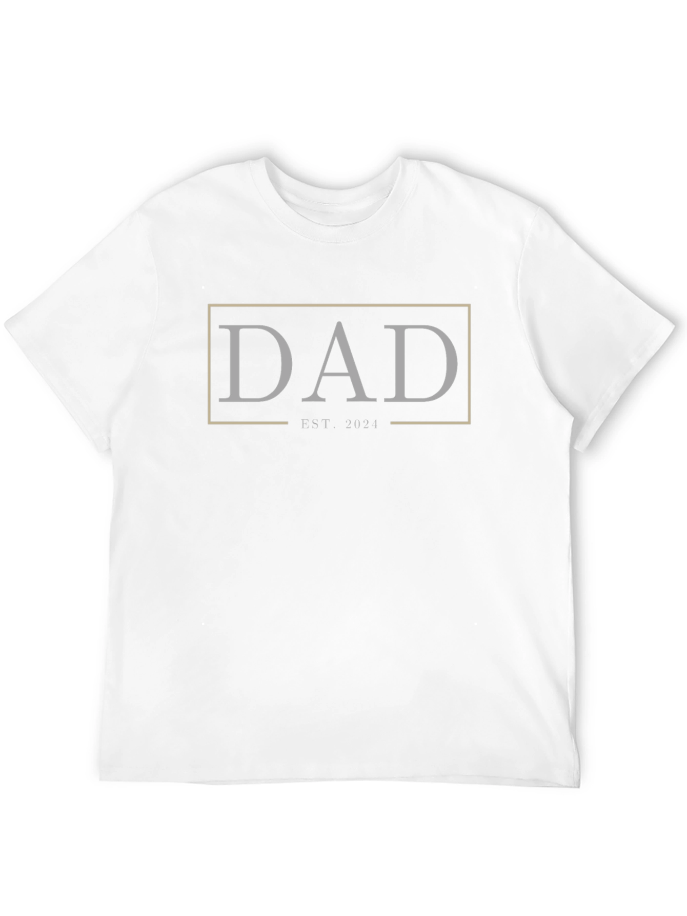 Dad Est. 2021 Graphic Tee - Fathers Day Gift