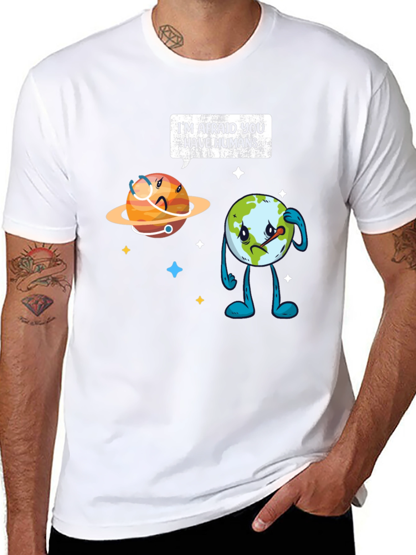 Planets Humor T-Shirt