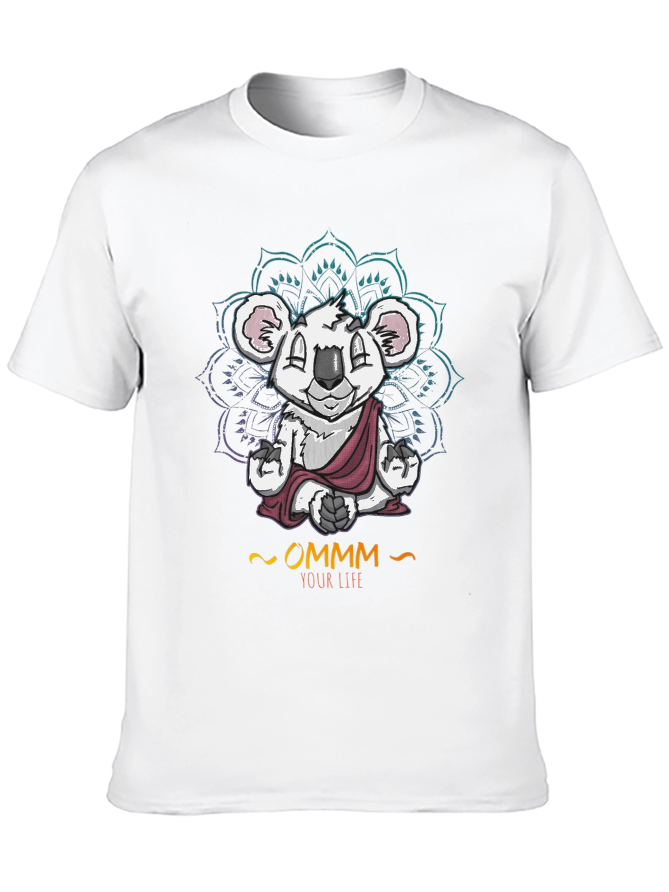 OMMM Your Life Koala Meditation Graphic Tee