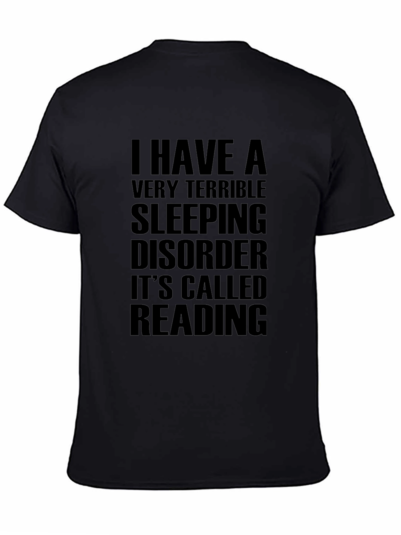 Funny Reading Disorder Graphic T-Shirt