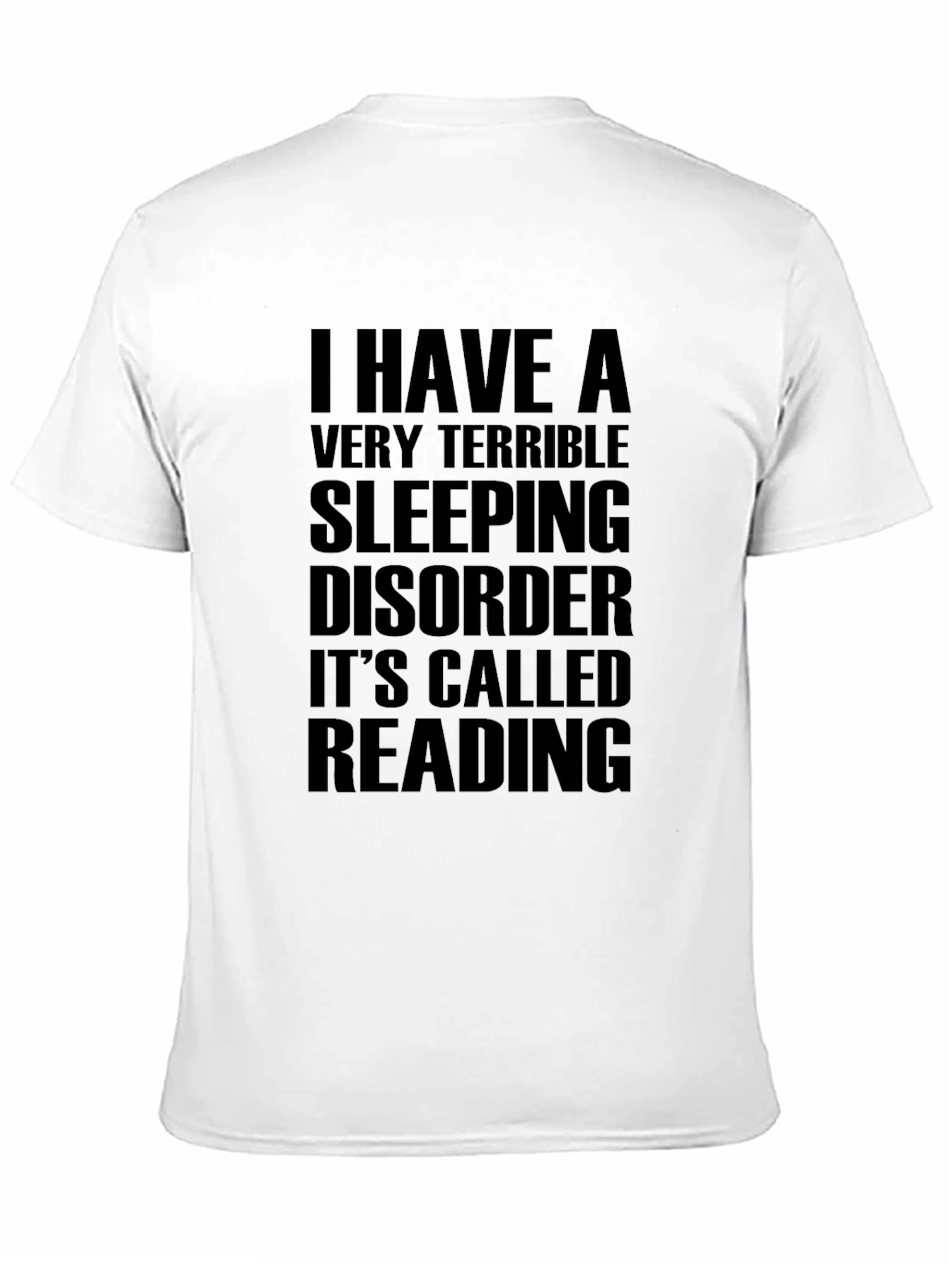 Funny Reading Disorder Graphic T-Shirt